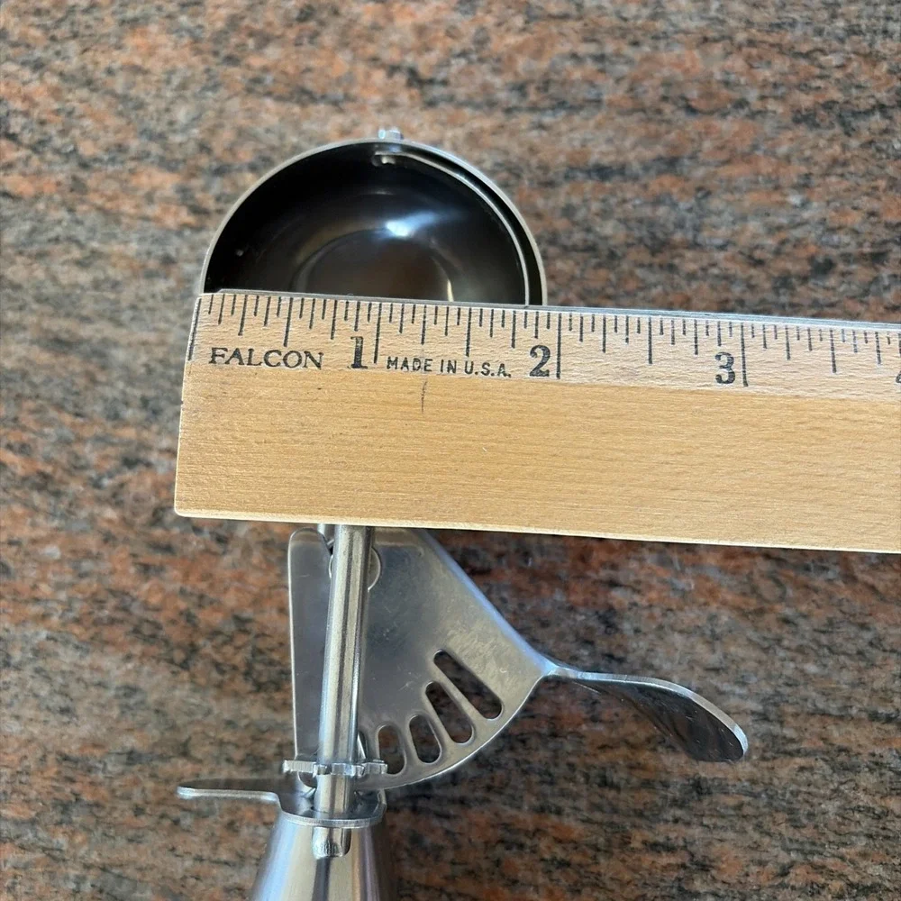 Nordic Ware Stainless Steel Cookie Scoop 3 Tbsp Ice Cream Muffin Dough Large